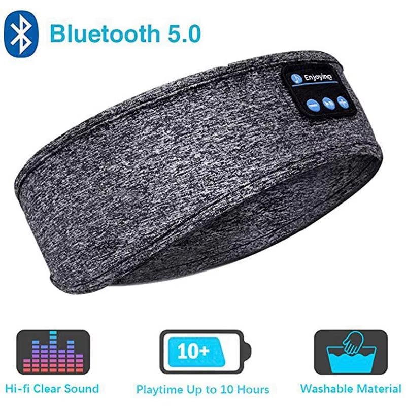 Elastic Bluetooth Headband: Sport and Relaxation