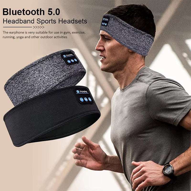 Elastic Bluetooth Headband: Sport and Relaxation