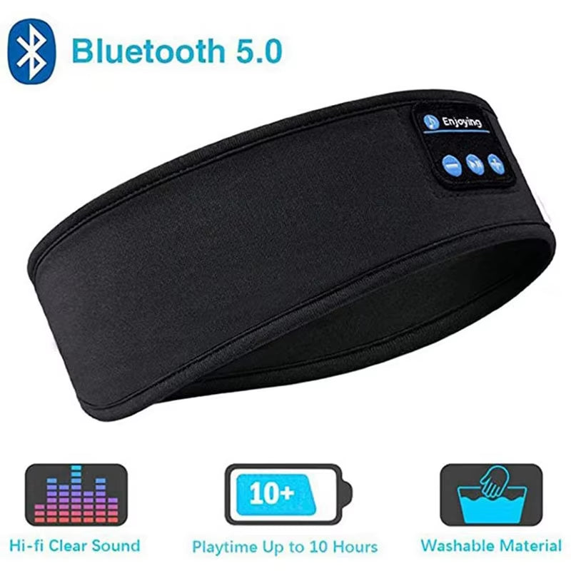 Elastic Bluetooth Headband: Sport and Relaxation